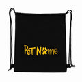 Mochila Pet Name Preta