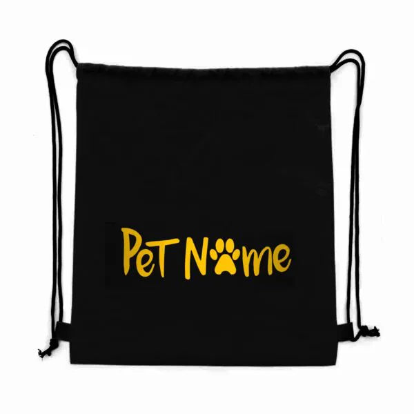 Mochila Pet Name Preta