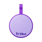Tag Círculo M Candy Purple