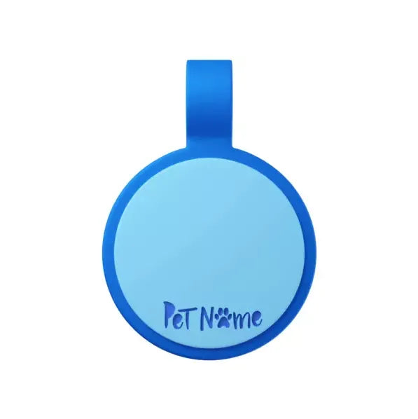Tag Círculo Mini Candy Blue