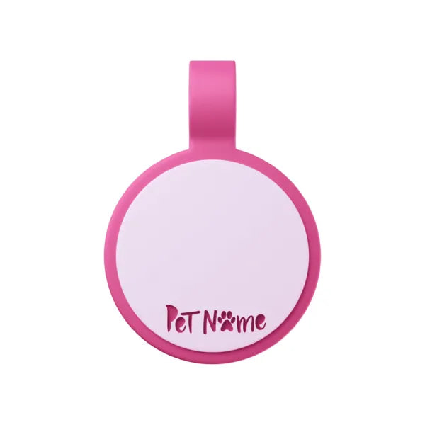 Tag Círculo Mini Candy Pink
