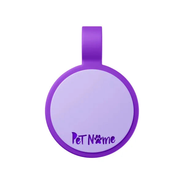 Tag Círculo Mini Candy Purple