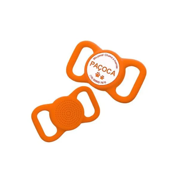 Tag Gravatinha Mini Laranja
