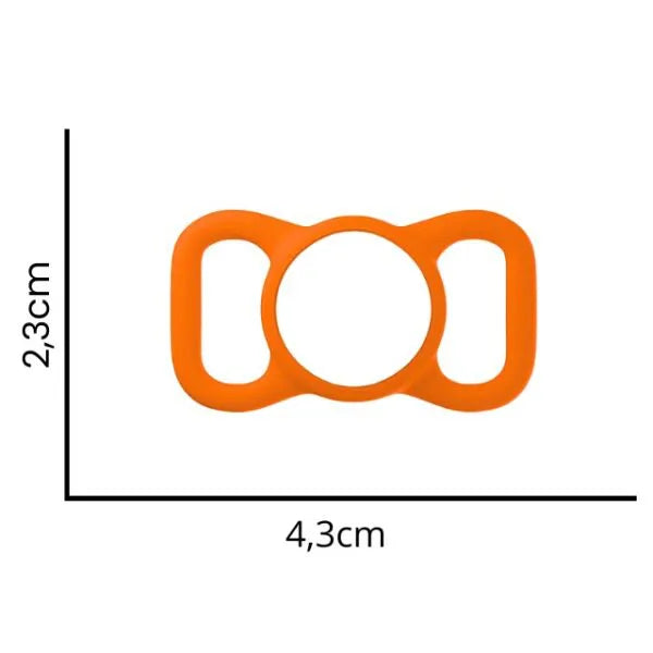Tag Gravatinha Mini Laranja