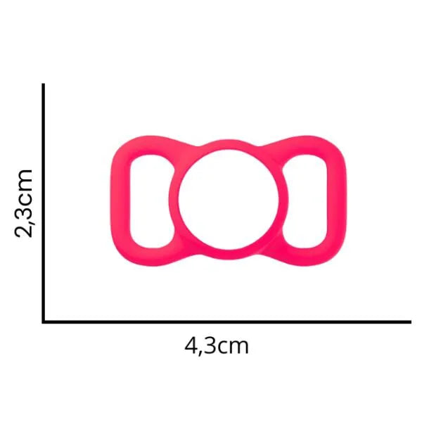 Tag Gravatinha Mini Rosa